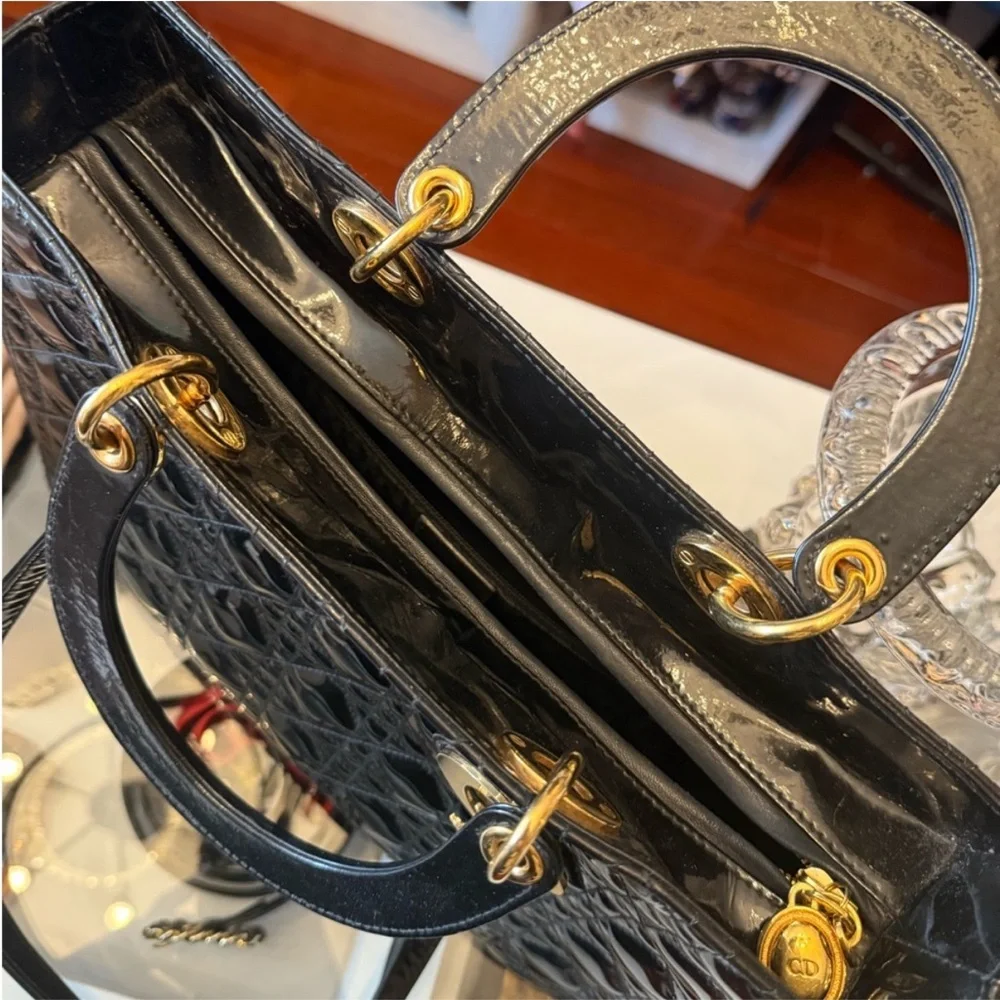 Authentic lady Dior bag older version 2005/6 - Picture 6 of 10